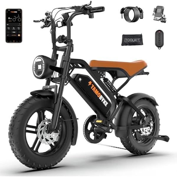 T16 Electric Bike for Teens & Childs,1000W Motor 48V 15.6Ah Removable Battery,30MPH Off-Road Electric Bicycle,16" Fat Tire Ebike for Kids, 7-Speed,Dual Hydraulic Brakes, Fits Riders 5'0"-5'7"