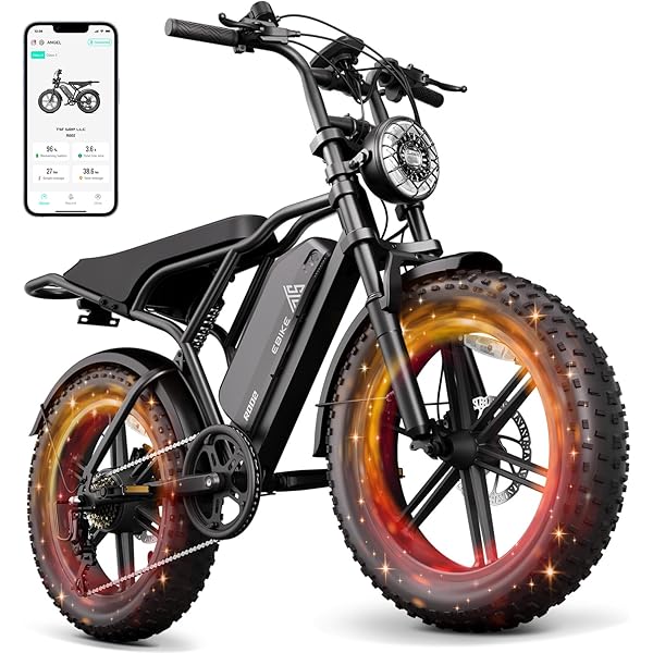 TST Electric Bike for Adults, 1500W Peak Motor 28 MPH 60/100 Miles Fat Tire Ebike with 48V 15Ah/25Ah Removable Battery 20" Electric Dirt Bike Hydraulic Suspension and 7-Speed