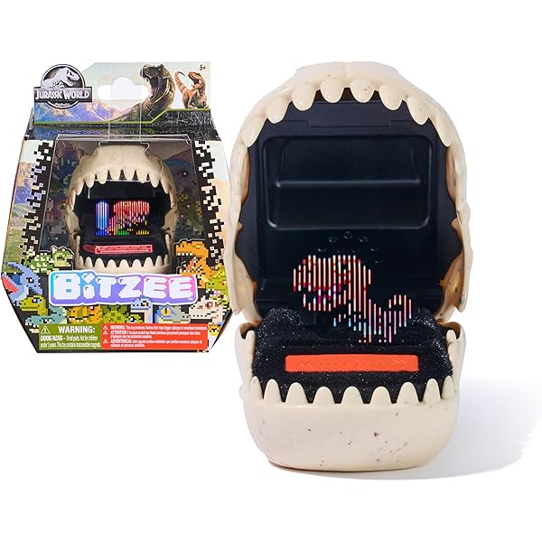 , Jurassic World Interactive Dinosaur Toy with 25 Dinosaurs Inside, Reacts to Touch, Pods Connect & Interact, Digital Pet Gifts & Stocking Stuffers for Kids